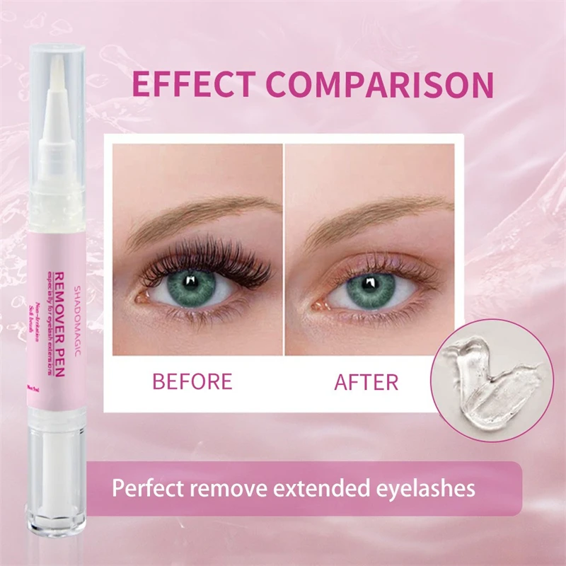 Professionele wimperverlenging lijmverwijderaar gelpen Zachte verwijdering voor wimperbindingen Non-druppelformule voor salons en professionals