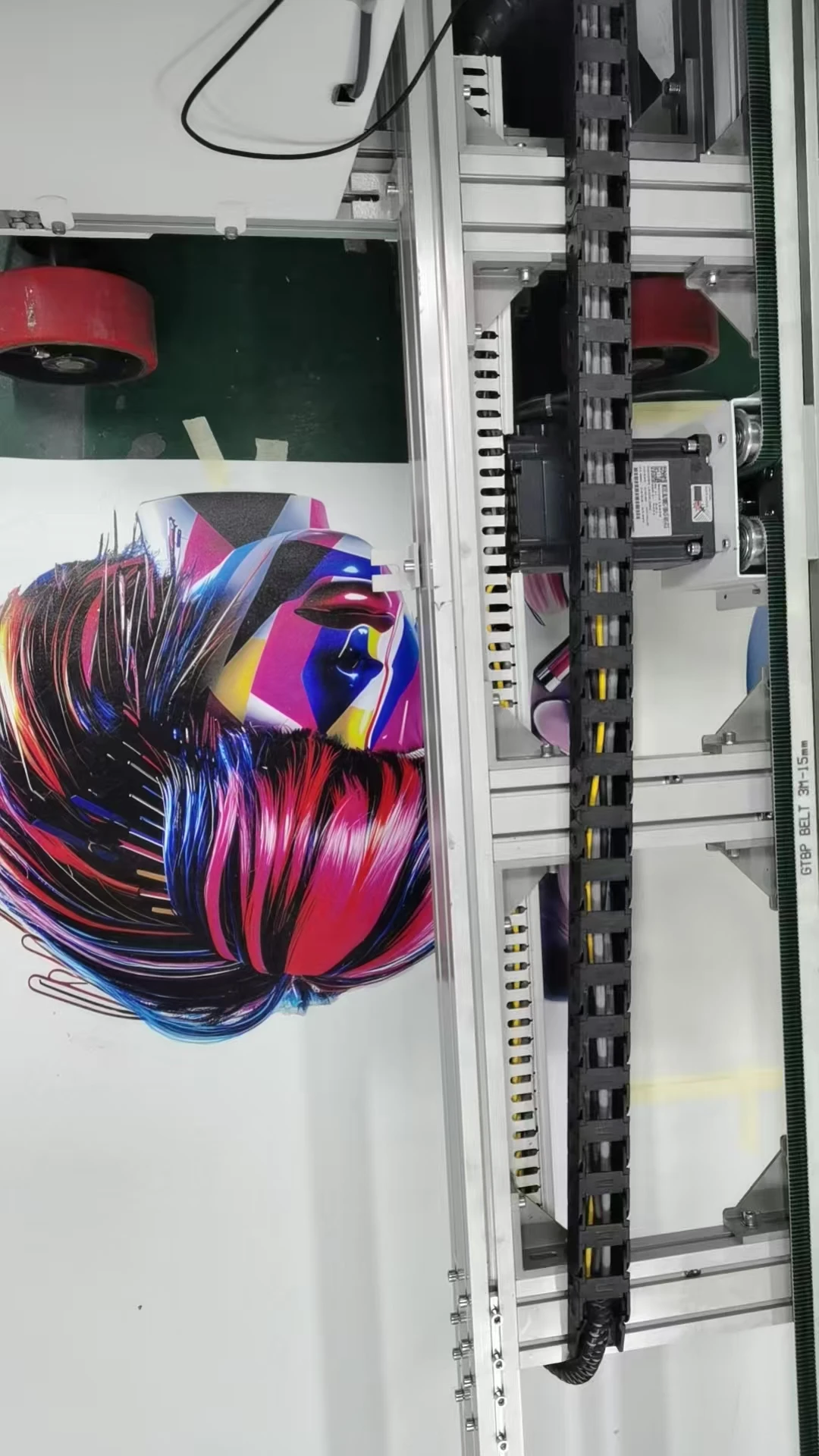 TH-GP1600X 2 in1 آلة طباعة الجدار والأرضيات عالية الدقة ثلاثية الأبعاد الأشعة فوق البنفسجية الجدار والأرض طابعة نافثة للحبر مصنع طابعة جدارية