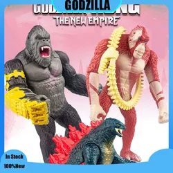 New Godzilla Vs Kong Figure The New Empire Godzilla King Kong Skar King Action Figure Shimo Monster Anime Figures Toy Model 2024
