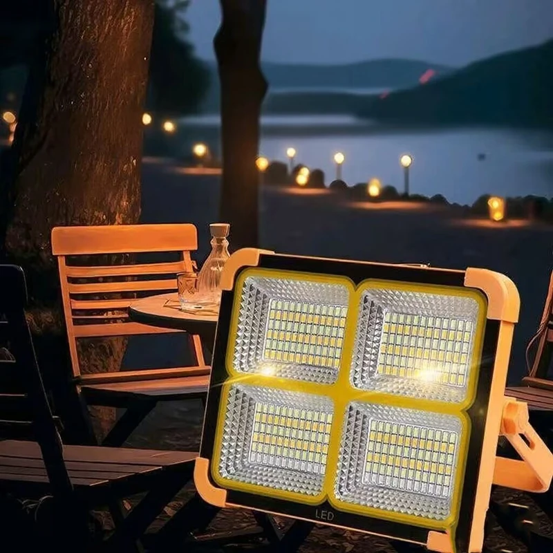 

Outdoors Ultra-Bright Solar Camping Lantern with 5Light Modes Portable Power Supply Perfect for Outdoor Adventures Home Hiking