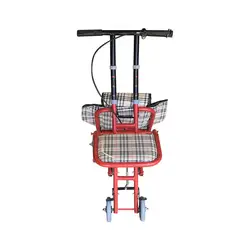 Elderly Walker Portable Foldable Small Shopping Trolley Fracture Paralysis Patients Rehabilitation Training Mobility Aids