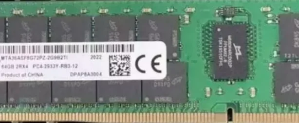 

Для 64 ГБ MT DDR4 2Rx4 2933 ECC RDIMM PC4-2933Y-RB3 MTA36ASF8G72PZ-2G9B2/2G9E1