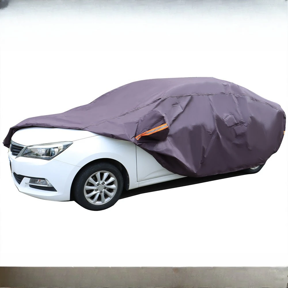 

Full Car Cover PEVA All Weather Protection Rain Snow Sun UV Resistant Waterproof