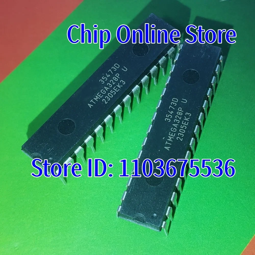2~50pcs  ATMEGA328P  ATMEGA328P-PU  DIP28  New Original  8 Bit Microcontroller MCU