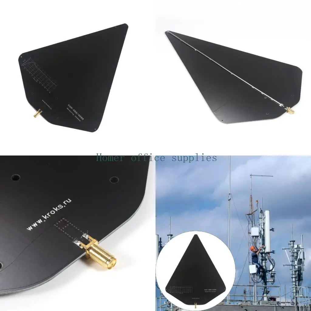 k43b-測定および干渉検出のための広い周波数受動周期アンテナ-600mhz-から-6000mhz-の高利得