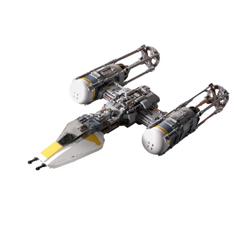MOC 1270PCS BTL-A4 Bomber Space War Starfighter Military Building Blocks Advanced Building Sets Adults Fun Man Toys Bricks