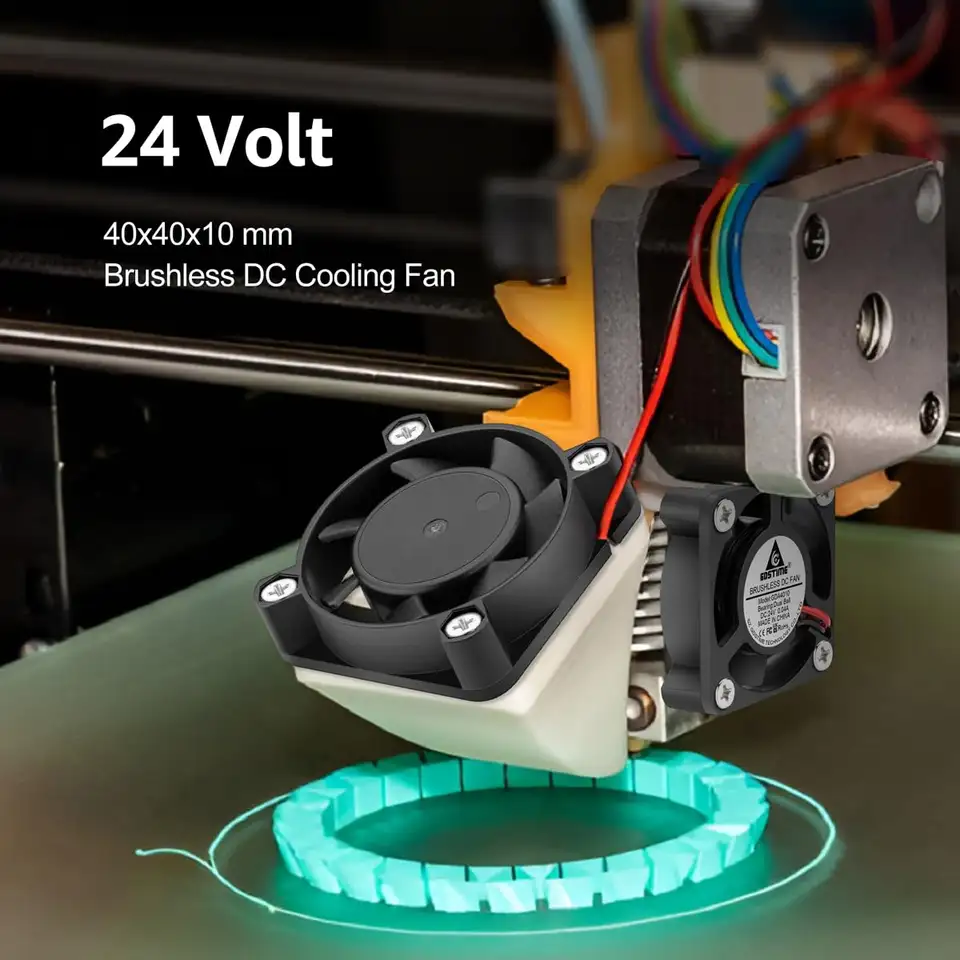 1-5 قطع مراوح محورية Creality 4010 DC 24V مروحة طرف ساخن للطارد 40x40x10mm مراوح تبريد لـ Ender 3/Ender 5 سلسلة مراوح طابعة ثلاثية الأبعاد - 4