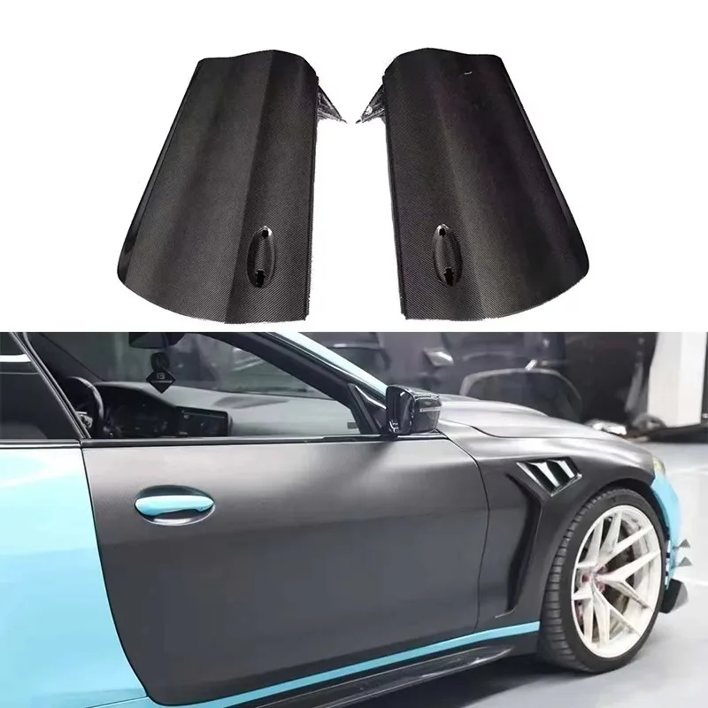 Dry Carbon Fiber Car Doors for BMW M4 G82 Facelift Upgrade Dry Carbon Fiber Car Doors Body Kit Exterior Accessories Auto Parts