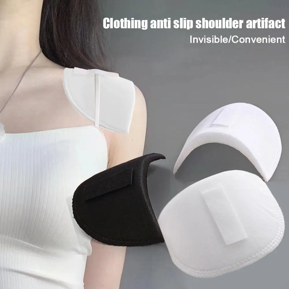 Suit Shoulder Pads Coat Anti-slip Shoulder Clothing Sponge Shoulder Lining Thickened Insert Removable No-seam Shoulder Pads