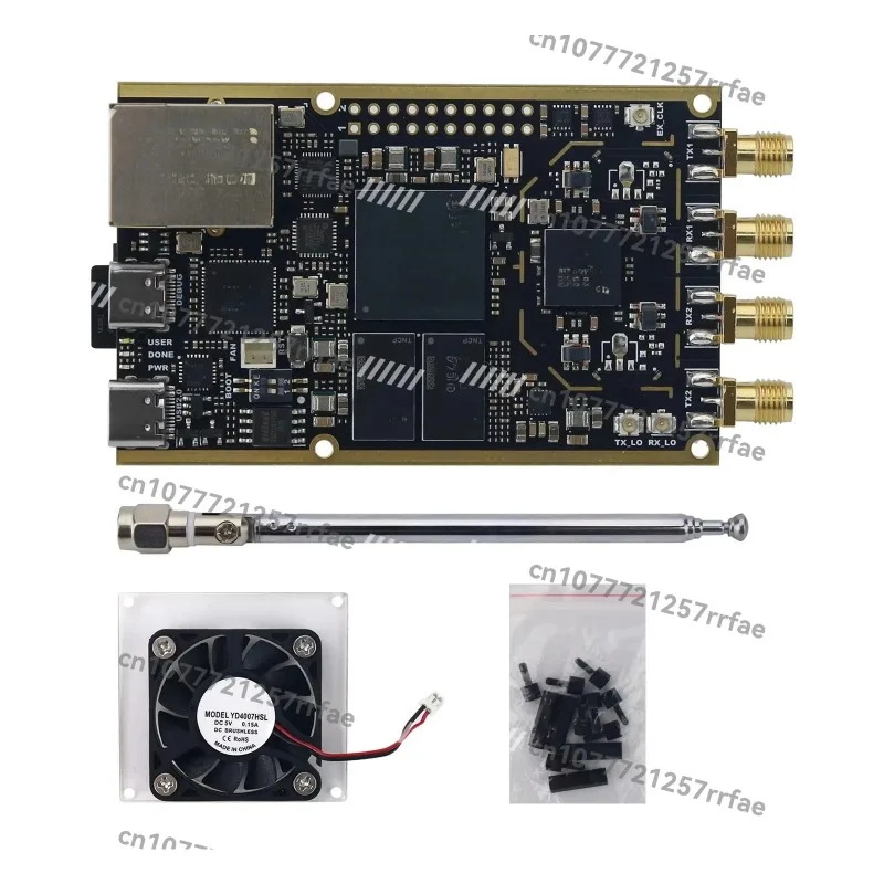 70MHz-6GHz Zynq7020 + AD9363 SDR Software Defined Radio Development Board with Cooling Fan for SDR MATLAB