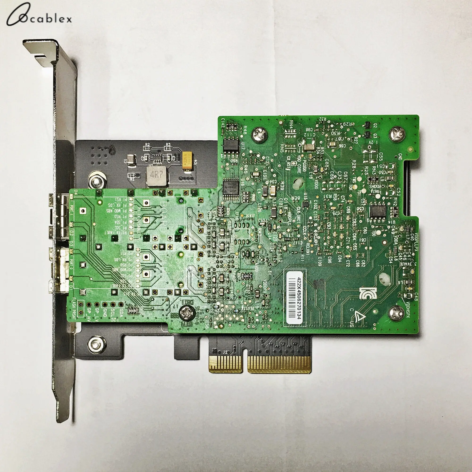 PCIE 10 Gigabit Dual-Port Fiber Network Card SFP 10G NAS Soft Routing CX341A 342 312A Electronics