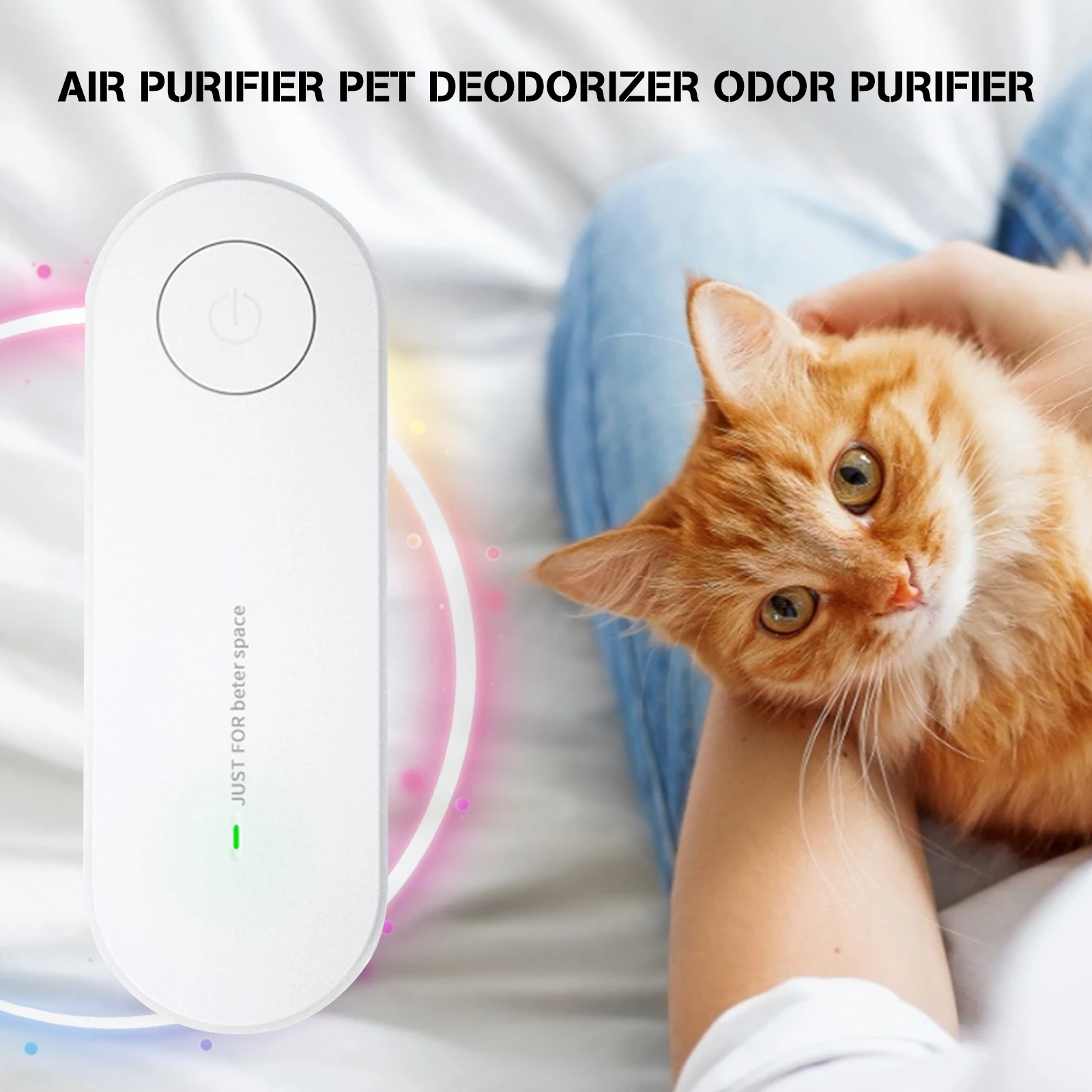 Purificador de aire inteligente para mascotas, desodorizador de olores de cocina, eliminación de humo, productos para el hogar