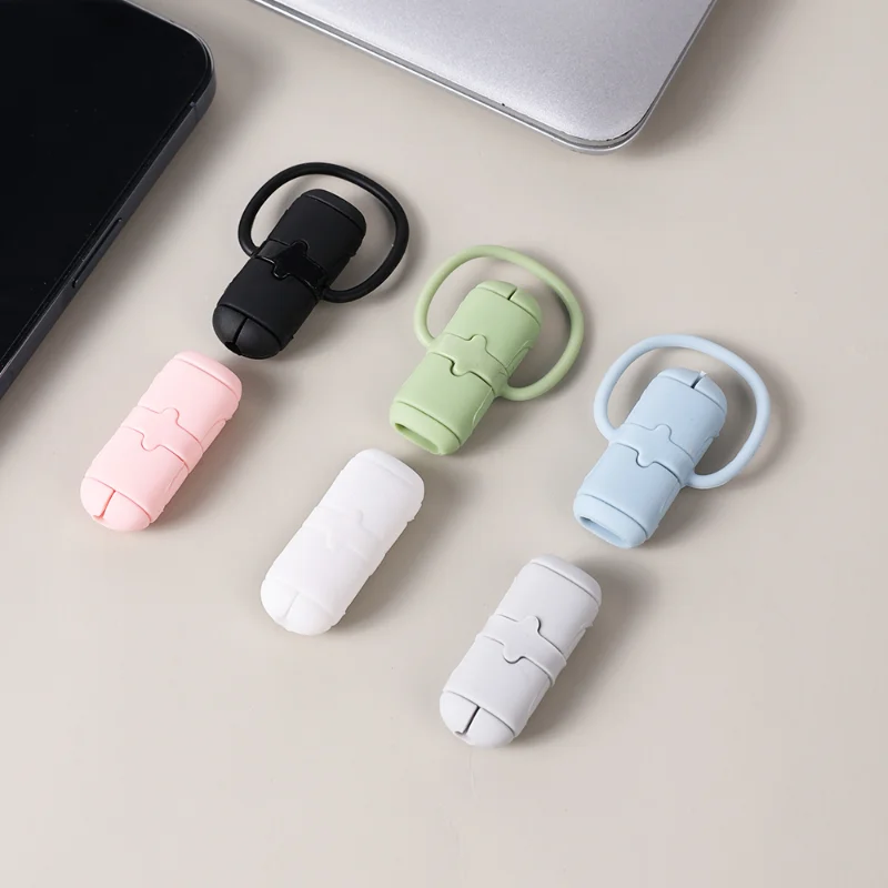 For Type C charger Cable Protector USB C Charger Cord Protector Data Cable Protection Sleeve Cable Wrap Saver USB Cable Chompers