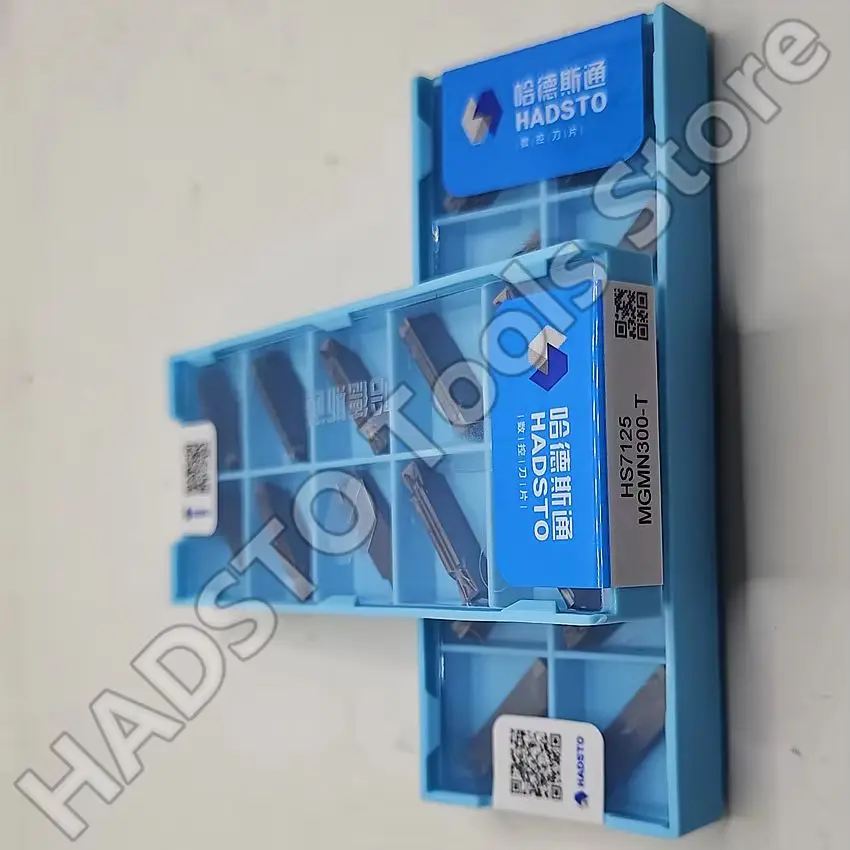 MGMN300-T HS7125 HADSTO 3.0mm CNC blade carbide inserts cut off Slotting inserts 10pcs/box