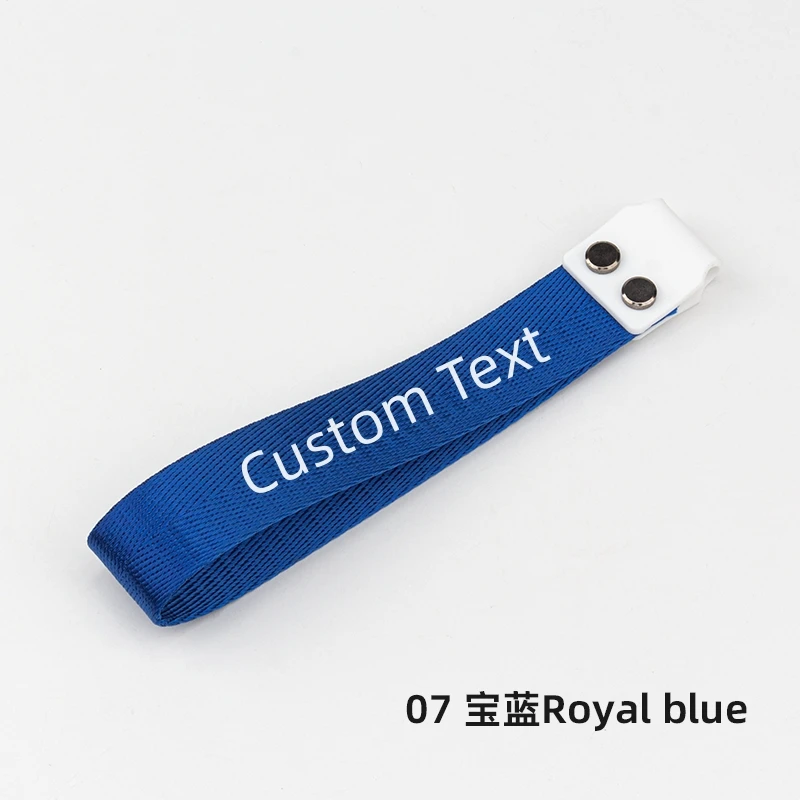 Personalized Embroidered Keyboard Ribbon Keyboard Strap For Wooting 60he Tape Can Custom Your Text Logo Name Phone Numbers