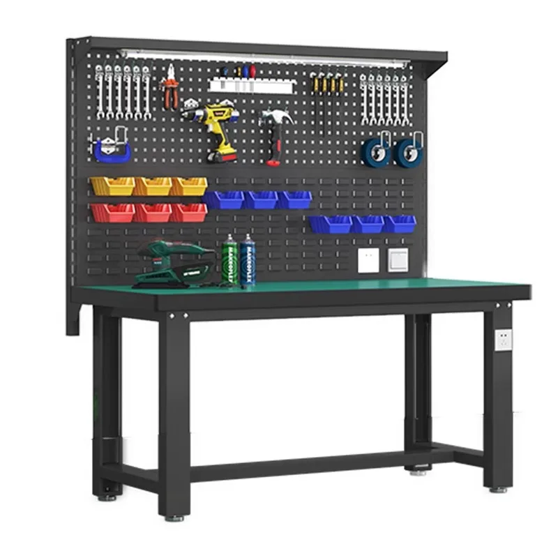 Heavy duty workbench Multifunctional fitter table Workshop console Factory assembly line
