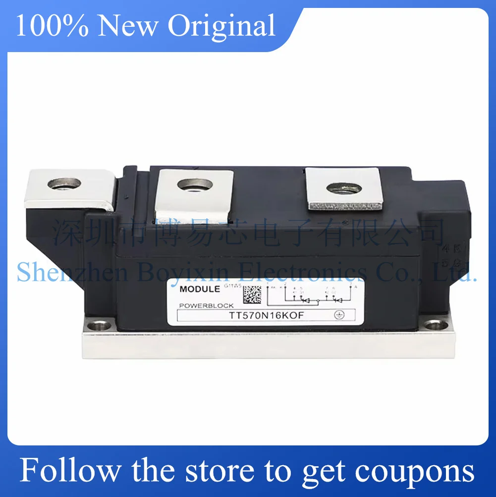 

NEW TT430N16KOF TT430N18KOF TT430N22KOF TT500N14KOF TT500N16KOF TT570N16KOF High power thyristor module