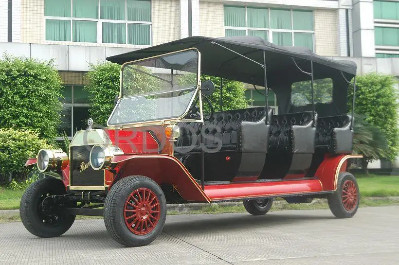 2024 Sightseeing Royal horse carriage OEM festival carriage for Wedding Electric vehicle   4 wheel horse carriage Factory price