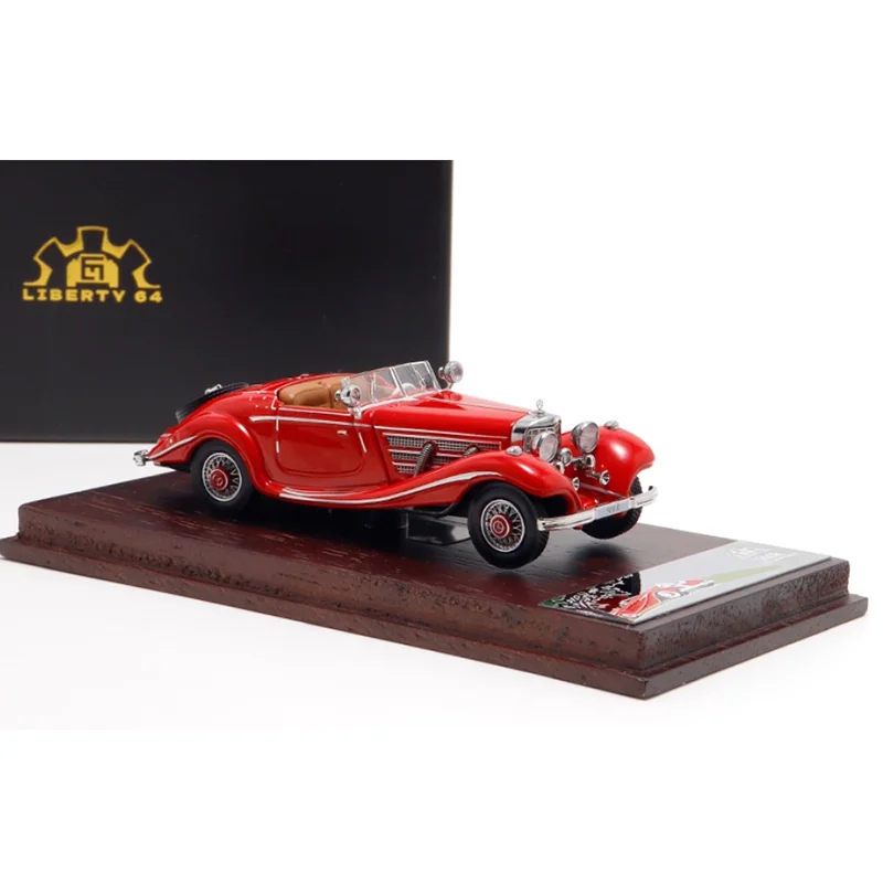 الحرية 1/64 مقياس 500K خمر السيارات العتيقة نموذج المقتنيات الحلي الزخرفية