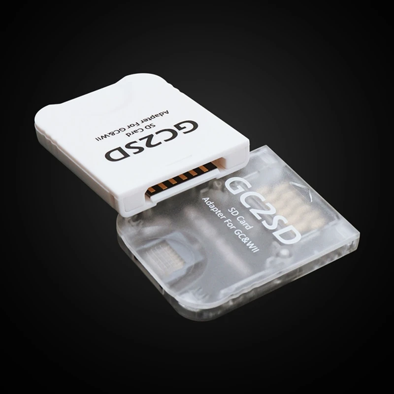 Adaptador convertidor lector tarjetas memoria ADWE GC2SD para accesorios adaptador tarjeta juego consola