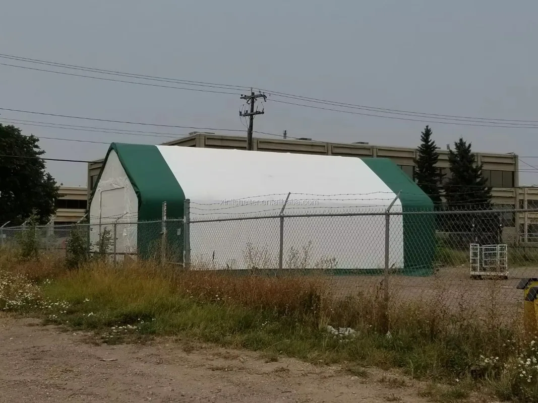 Waterproof Outdoor Storage Tent Shelter Portable Industrial Storage Shed for Equipment