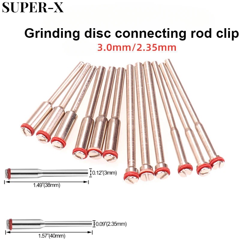 

5/10PCS Dental Holding Needle Polished Shaft Polishing Shank Mandrel Burs Rotary Tool 2.35mm/3.0mm for Polisher Machine Cutting