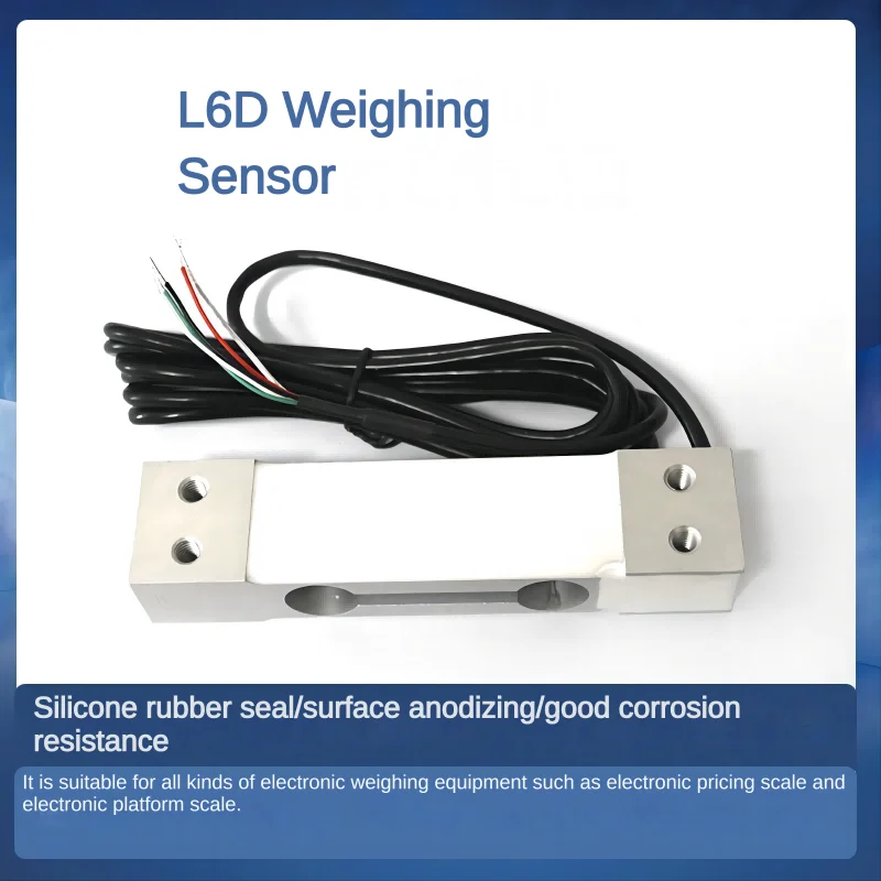 L6D Aluminum Alloy Electric Scales Weighing Sensor Load Cell Single Point Pressure Sensor Load High Precision C3