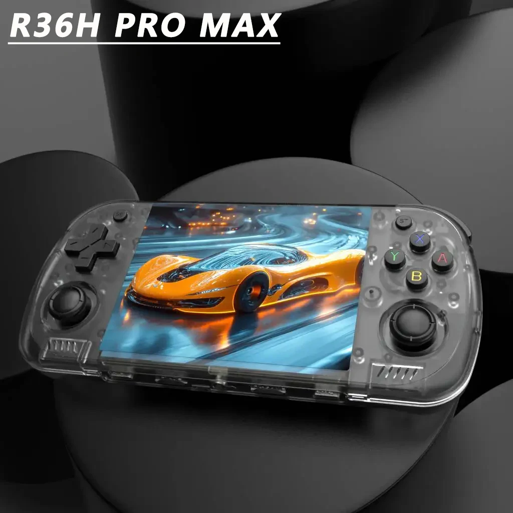 

FLLBW Game Console R36H PRO MAX Games Console ARKOS2.0 Handheld Game Console 4.2" 15000+ Games Gaming Player with WiFi