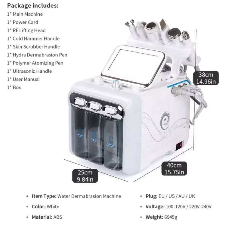 Рисунок 6 - Кислородная дермабразия 7 в 1