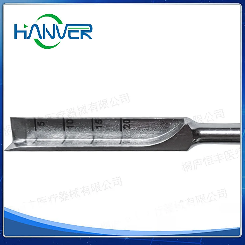 Manufacturer Orthopedic Instruments UBE Unilateral Dual Channel Endoscopic Complete Surgical Instruments Osteotome Bone Chisel L