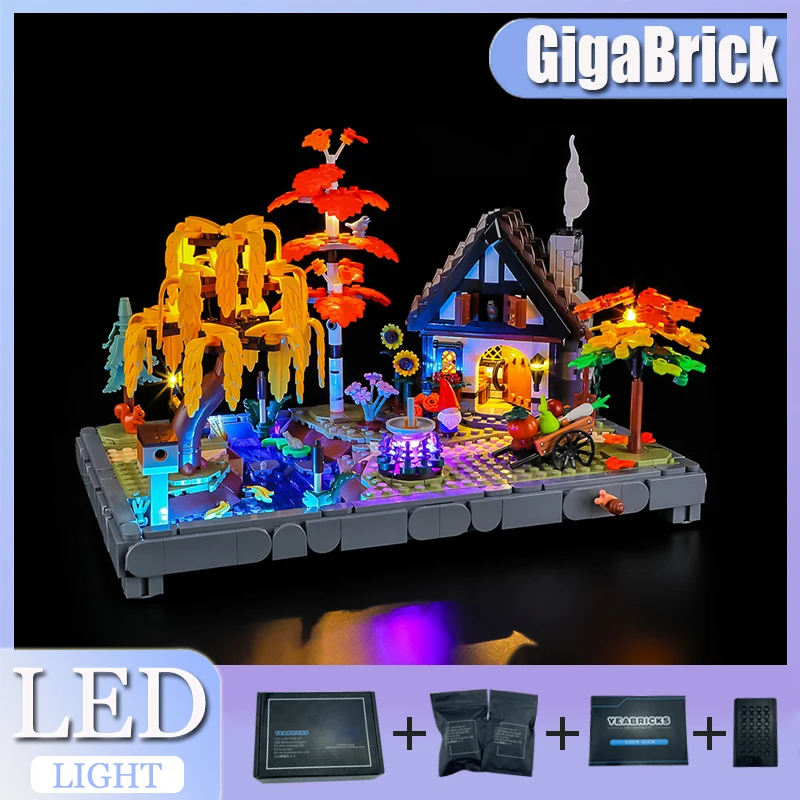 

Универсальный комплект освещения для Lego 11372 (только светодиодная подсветка, без модели из блоков) — гибкое и яркое решение для освещения.