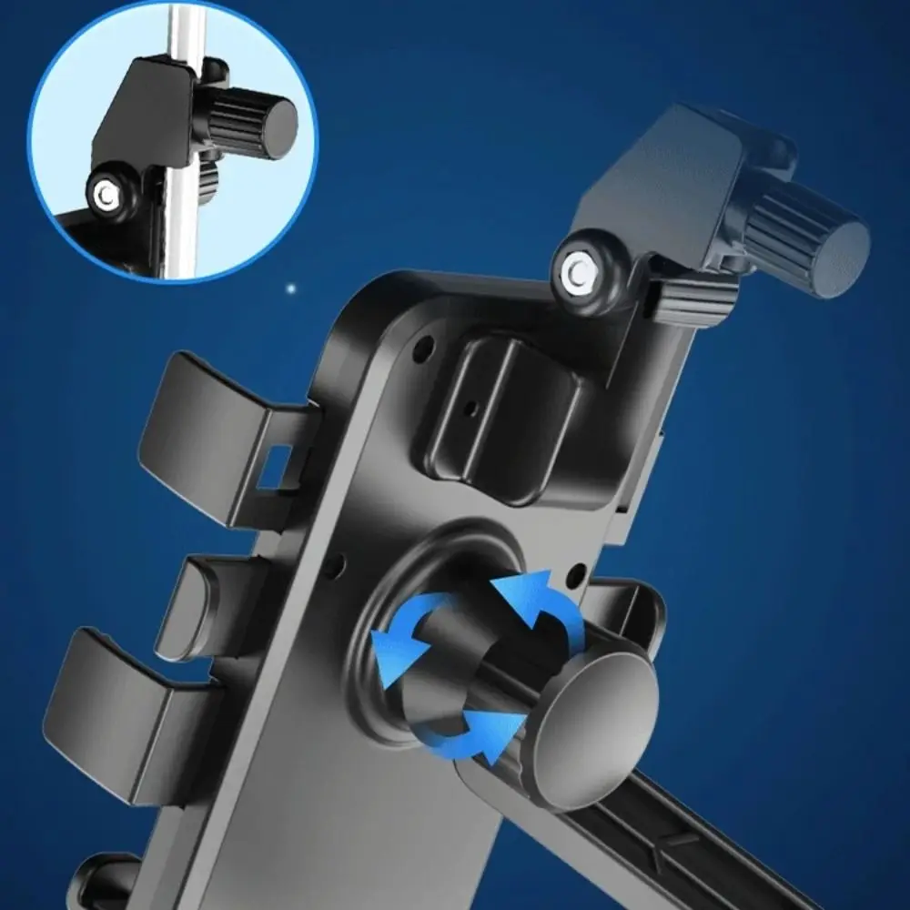 

Aluminum Alloy Sunshade Motocycle Phone Holder 360 Degrees Rotation Motocycle Mobile Phone Stand for 5-7.2inch Cell Phone