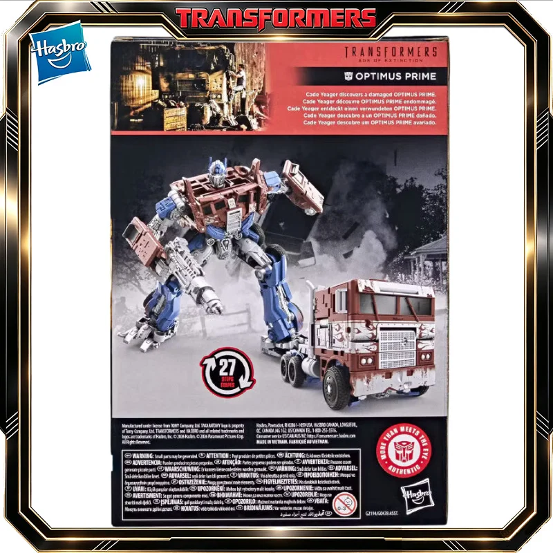 In-Stock Hasbro Transformers Classic Toys Studio Series  Voyage Class Optimus Prime Action Figure Robot Toy Collect Hobbies Gift - view 5
