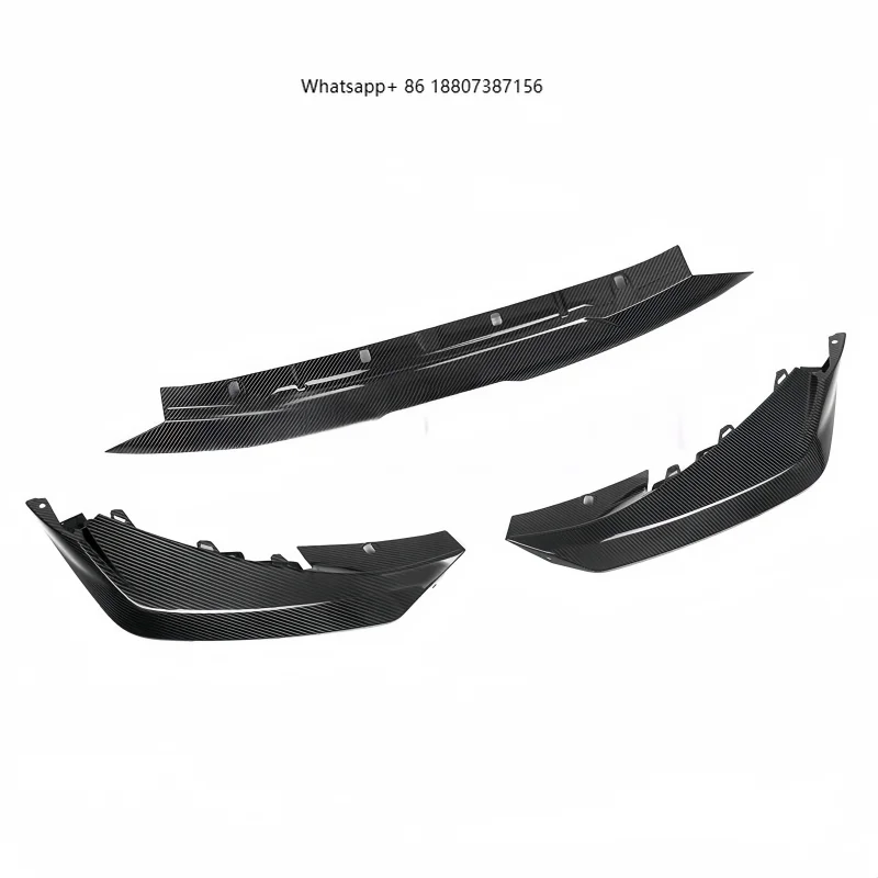 

Type B Prepreg Carbon Fiber Front Lip forBMW M3 G80, M4 G82 2019 + SOOQOO