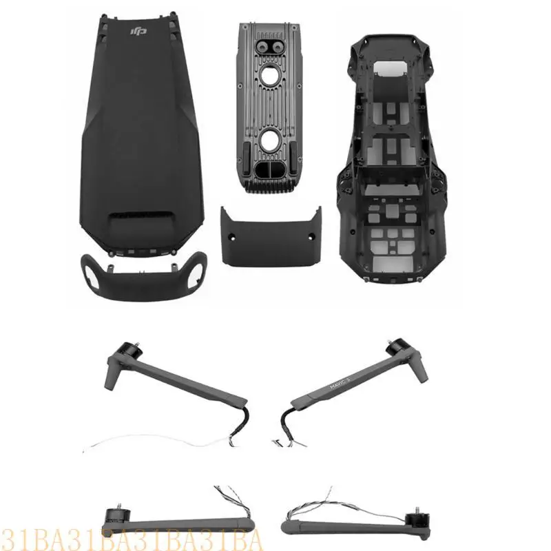 31ba Body Shell Motor Arm Arm obere Bodenabdeckung mit mittlerem Rahmen vorderen linken rechten Armen für 3 Platindrohne – Detail 9