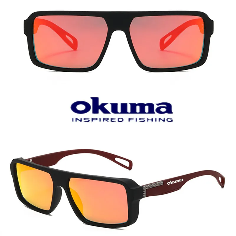 Okuma Mode Brille Outdoor Sport UV400 Männer und Frauen Fahren Angeln Jagd Polarisierte Sonnenbrille – Detail 10