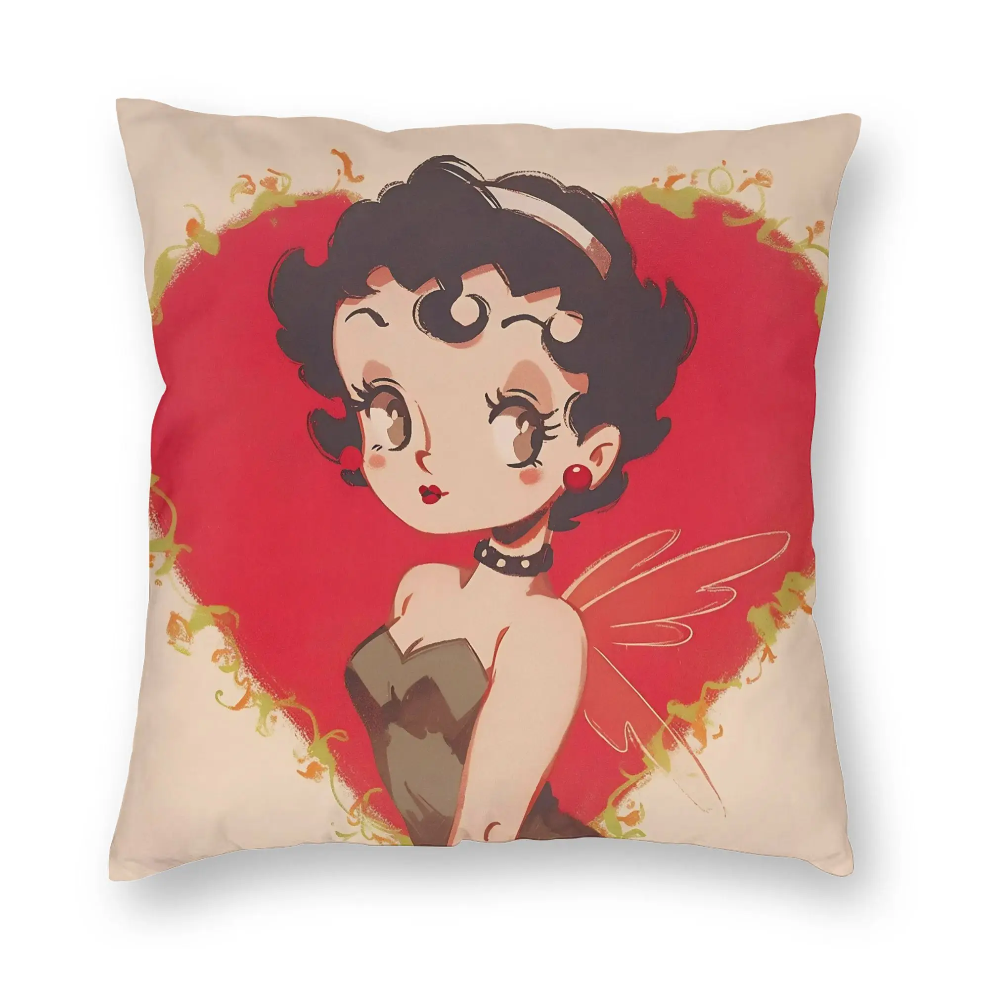 Anime B-Betty BoopS Pillowcase Printing Polyester Cushion Cover Decor Cartoon Pillow Case Cover Seater Dropshipping 45*45cm