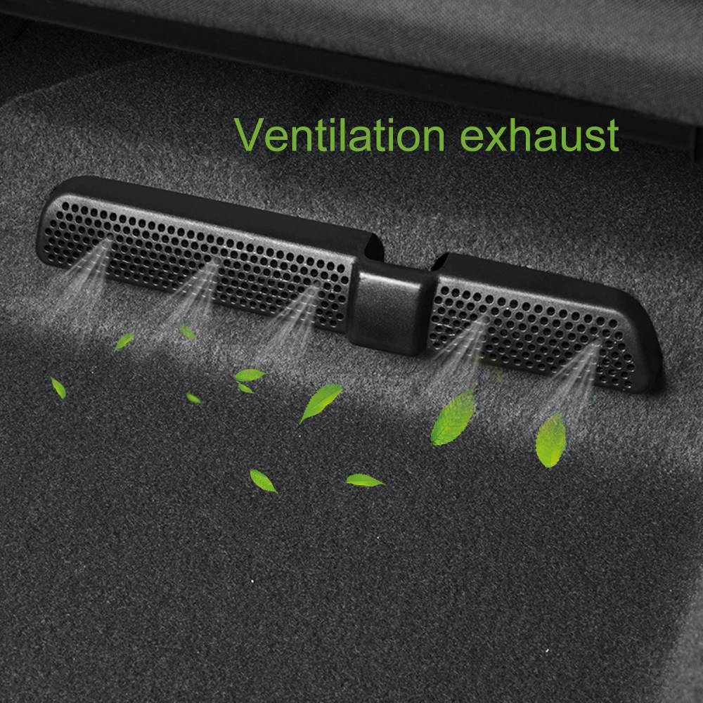 2Pcs/Set Protector Cover Under Seat Air Conditioner Duct Outlet Covers Car Air Vent Cover