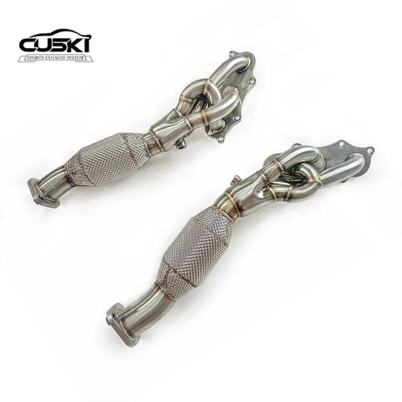 Stainless Stee Automotive Exhaust Parts suitable for Lexus IS250 IS300 2.5 3.0 Racing Performance Exhaust Downpipe exhaust manif