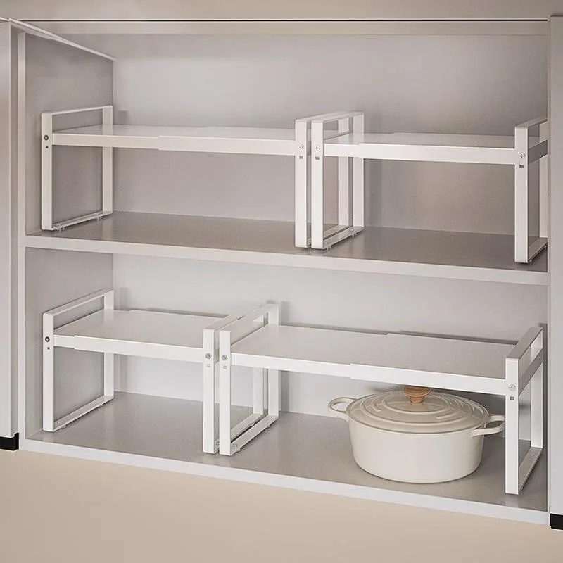 kitchen-storage-rack-adjustable-cabinet-internal-spices-condiment-multi-layer-pot-holder-countertop-storage-organizer
