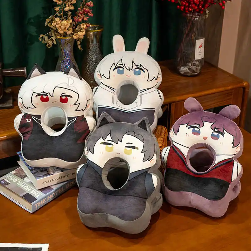 

Love And Deepspace Nap Pillow Anime Peripheral Sylus Xavier Qin Che Zayne Rafayel Student Nap Pillows Figure Pillow Cushion Gift