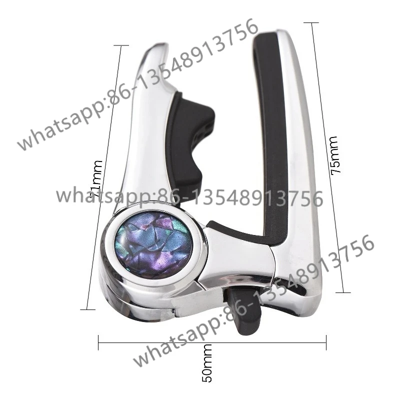 IP‑1 Pro Metal Guitar Capo Adjustable Tension Capo for Acoustic Electric Guitar Musical Instrument Accessory