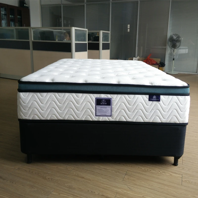 Hotel Quality king Size Roll up Sponge Pocket Spring Mattresspromote sales