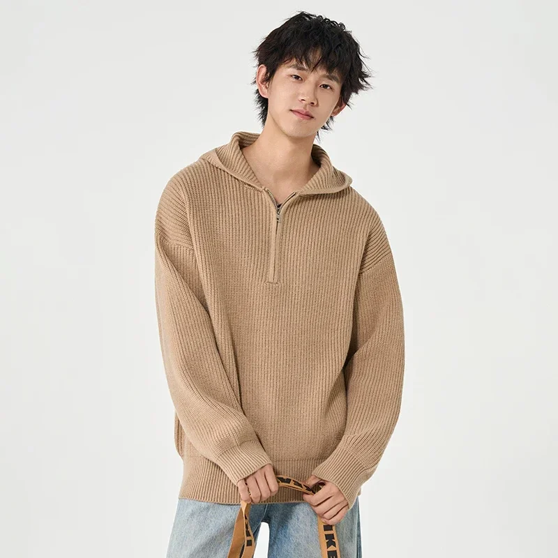 

Pullovers Sweaters men's sweaters for men cardigan men's v-neck sweater rolled vest brand cardghan cashmere cardigan torn knit