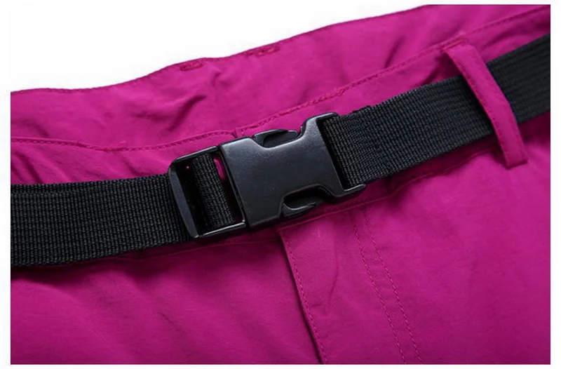 NUONEKO Damen Outdoor-Wanderhose Damen Sommer Schnelltrocknende Hose TravelClimbingCampingTrekking Hose Damen Sportshorts PN87 – Detail 10