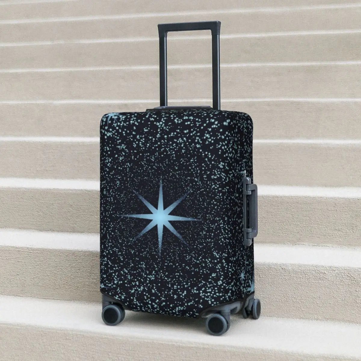 

Magic Star Suitcase Cover Spark Flight Travel Elastic Luggage Accesories Protector