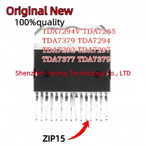 5 peças 100% novo importado original tda7294v tda7379 tda7292 tda7377 tda7265 tda7294 tda7297 zip15