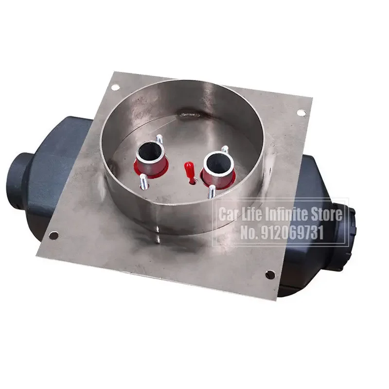 Diesel Heater Montageplaat – 60 Mm, Roestvrij Staal, Vlakke Montage, Compatibel Met Chinese Modellen En Eberspacher