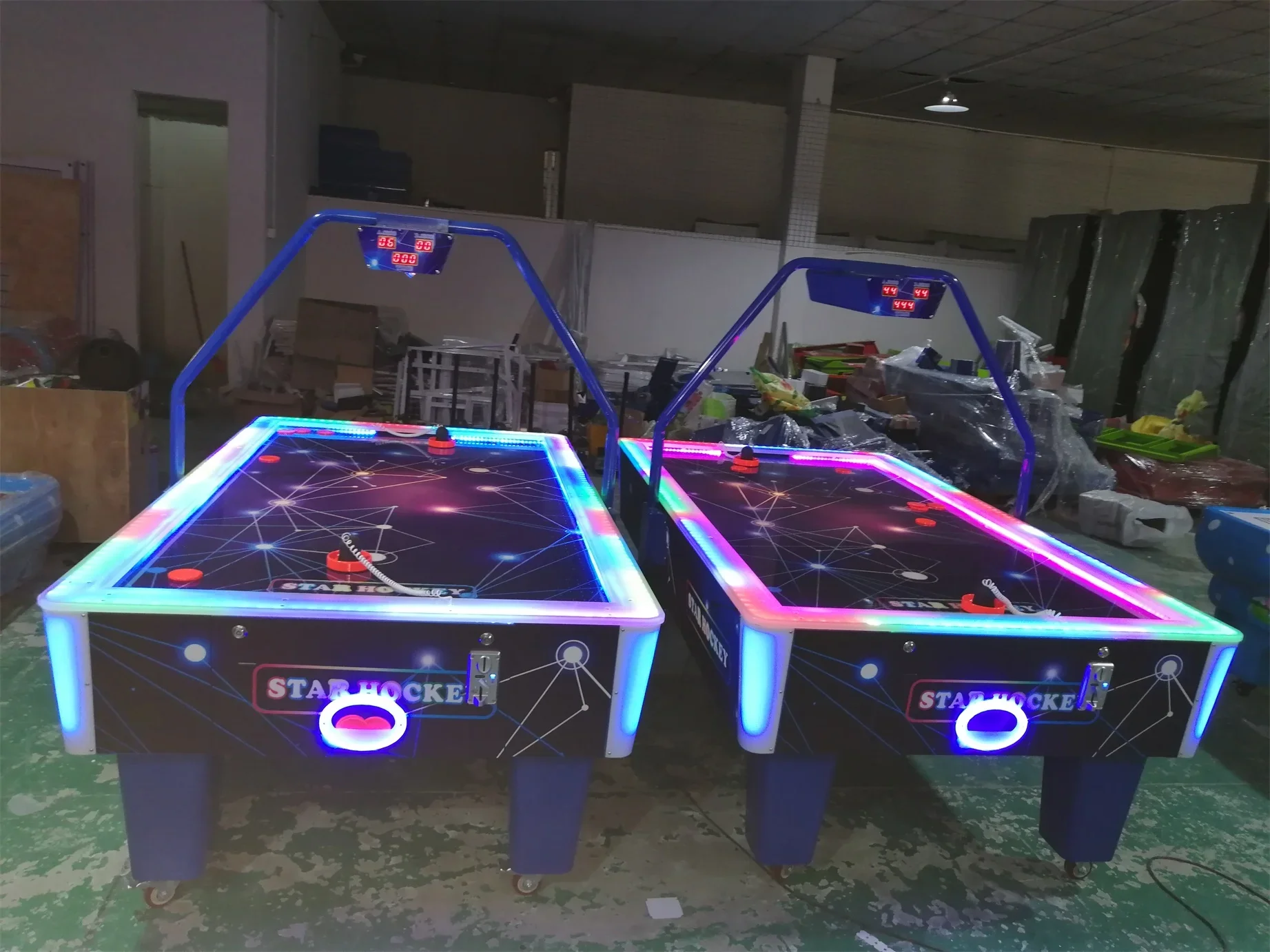 2026 Top Sale Indoor Sports Coin Operated Star Air Hockey Table Arcade Sport Game Machine for Game Center for Sale