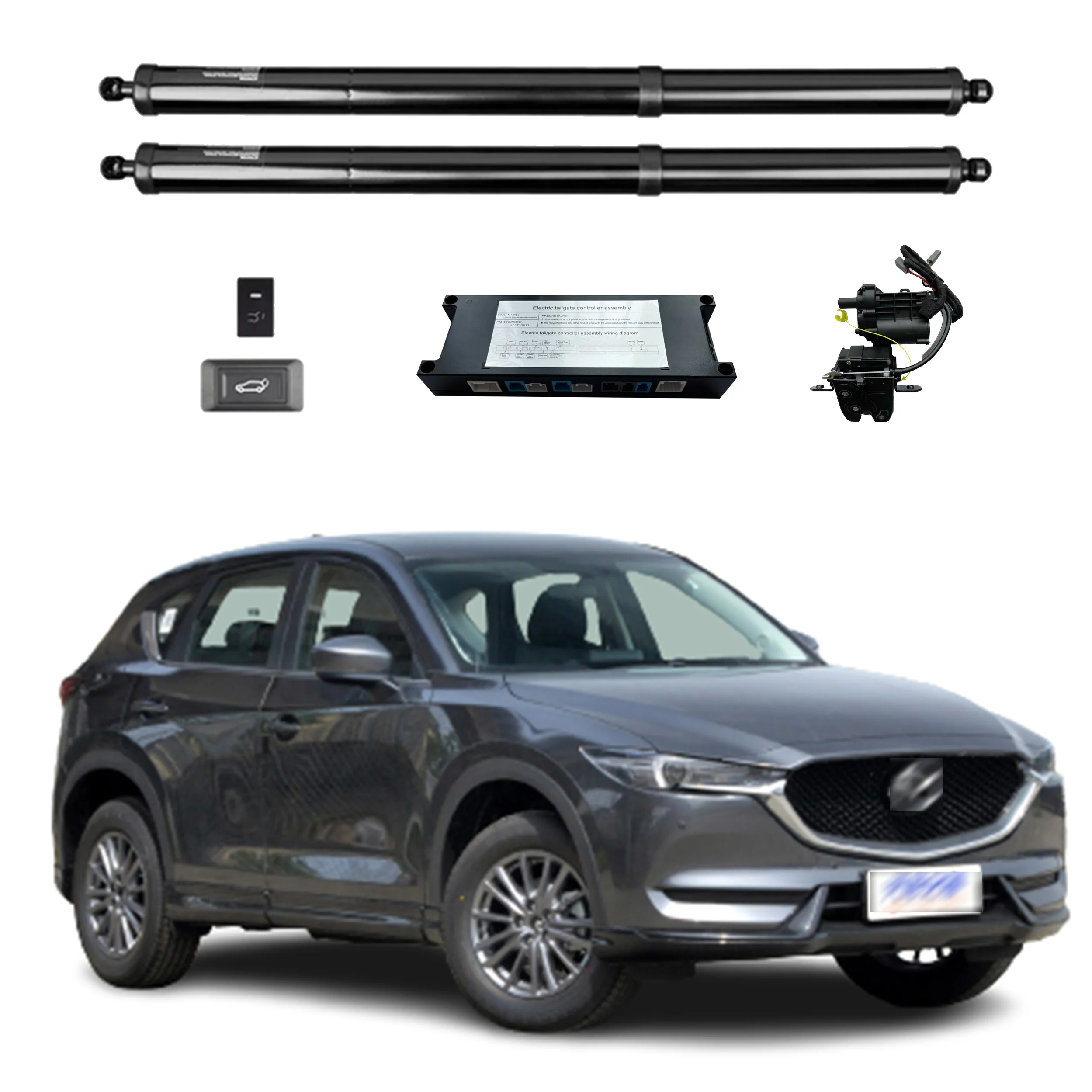 For Mazda CX-5 2017+ Electric Tailgate Power Liftgate Auto Trunk Hands Free Back Door Opener With Remote Control Funciton